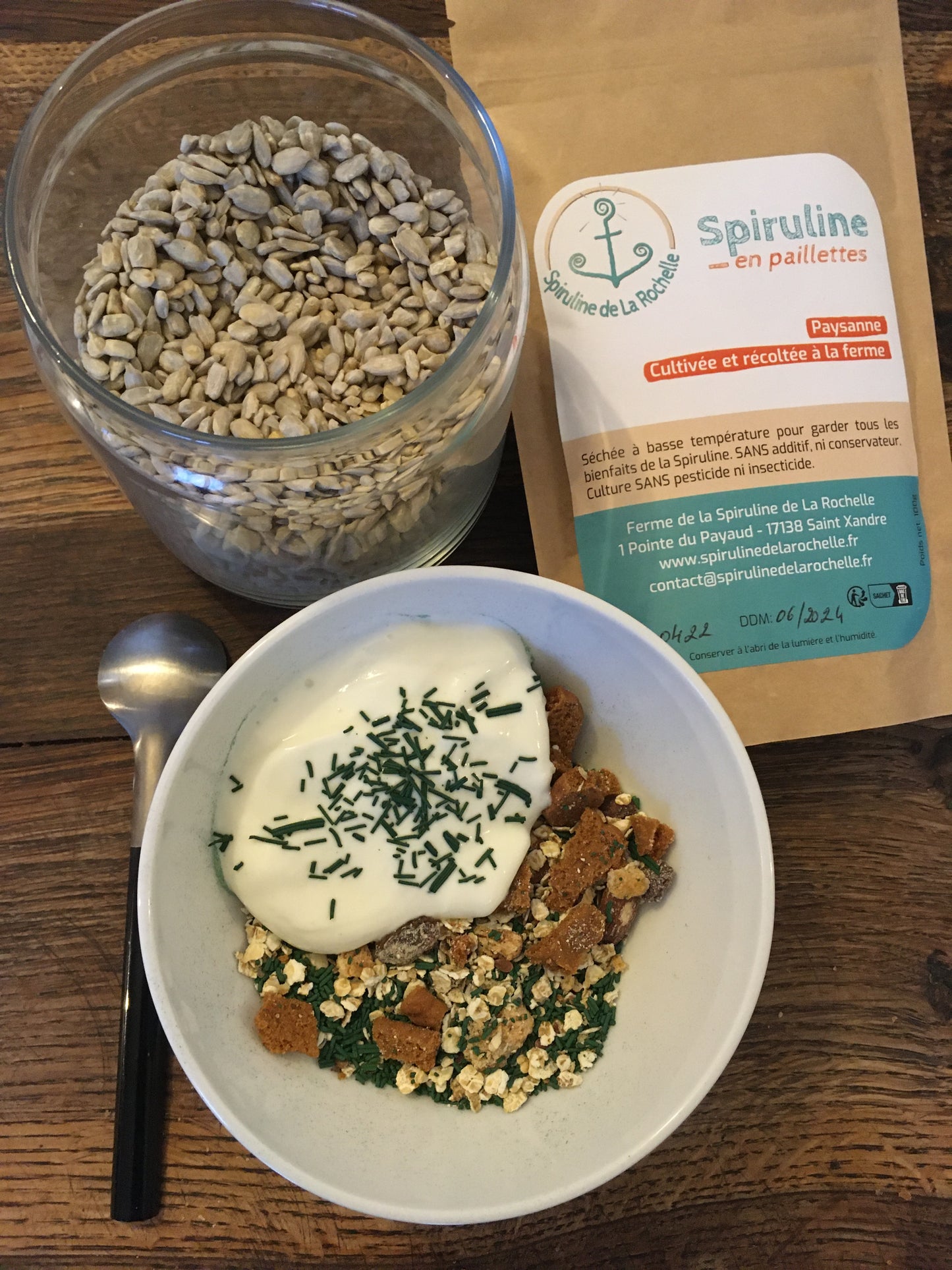 Spiruline en PAILLETTES - 100 gr