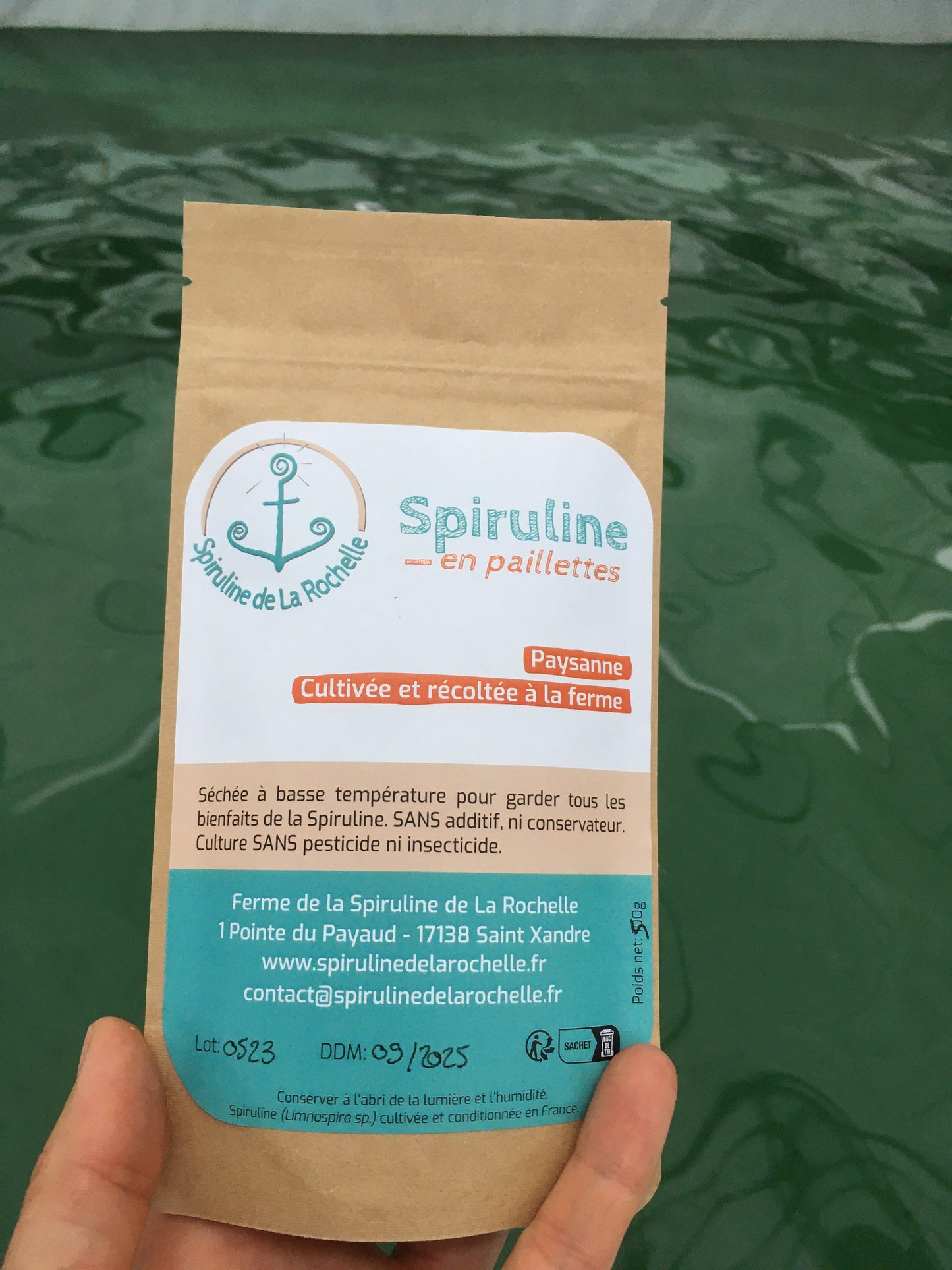 Spiruline en PAILLETTES - 50gr Découverte
