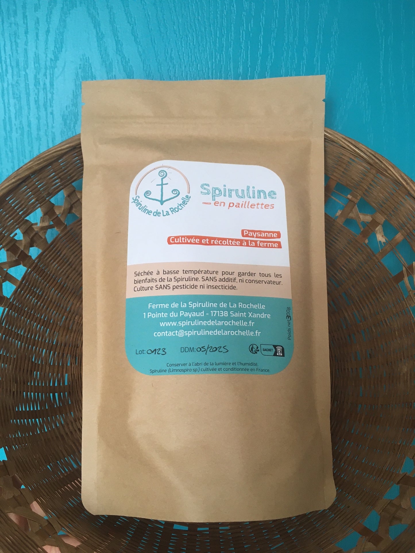 Spiruline en PAILLETTES - 300 gr